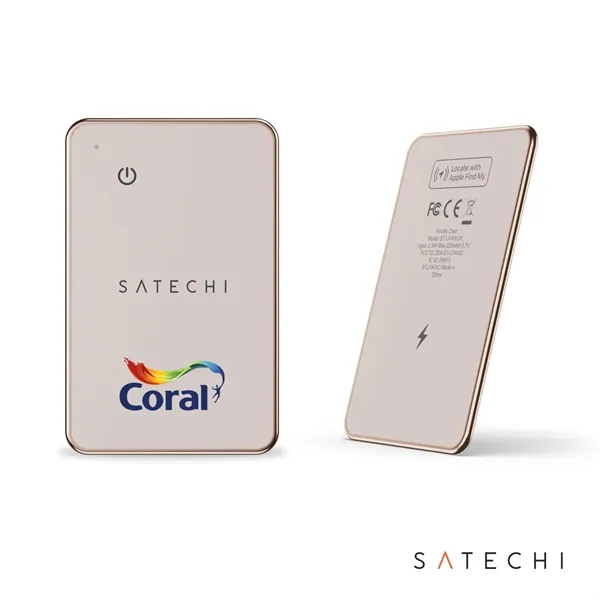 Satechi® Slim, water-resistant tracker fits in your wallet. Find My enabled,... from ASI 84592 St Regis Group
