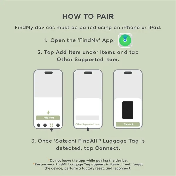 Satechi® Track luggage with style using this Find My tag. Rechargeable,... from ASI 84592 St Regis Group