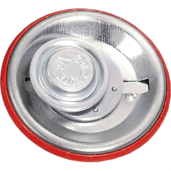 Round laminated celluloid button (1 1/4") with safety pin and metal... from ASI 54100 Fields Manufacturing Inc / TargetLine®
