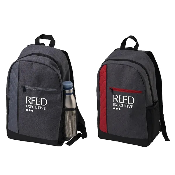 16 inch Polyester mesh pocket laptop backpack plus 1 color silkscreen... from ASI 37218 Athena Promo (tm)