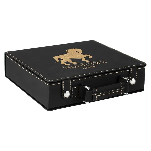 Poker set with 100 commercial grade chips, two decks of card... from ASI 74601 Calico