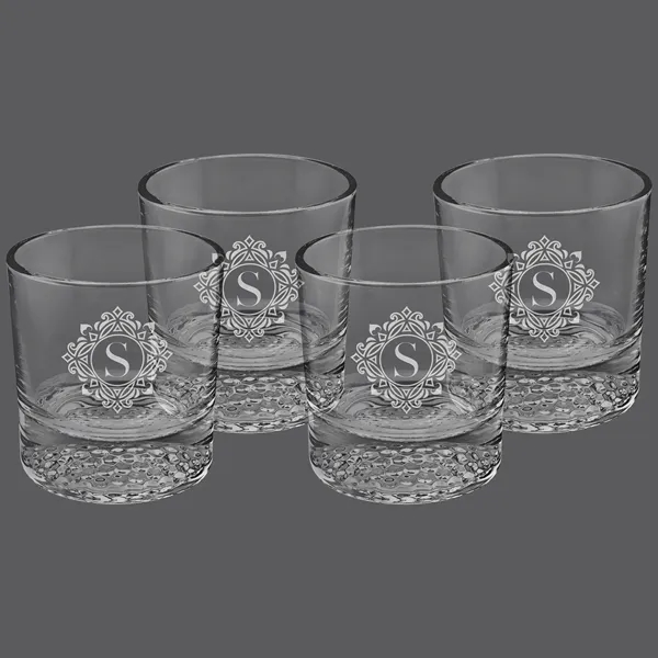 Set of four 9 oz Polar Camel golf-themed rocks glasses, customizable... from ASI 72657 Active Life Promo / Apres Ski Active Life