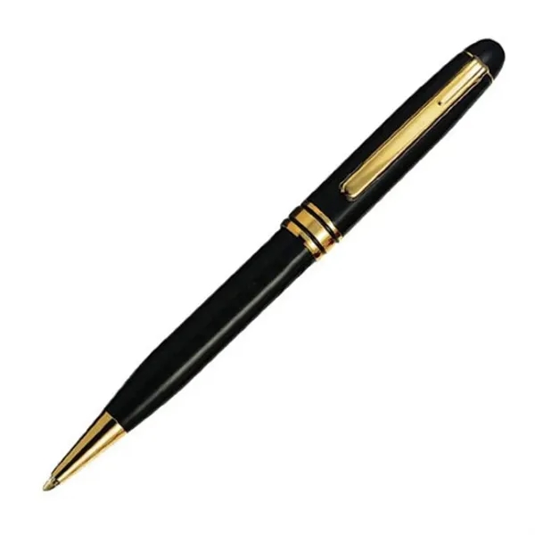 Metal twist-action ballpoint pen with gold trim.... from ASI 84592 St Regis Group