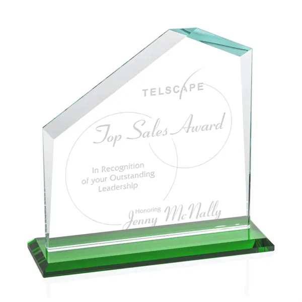 Our extraordinary beveled Starfire Fairmont award is combined with emerald optical... from ASI 84592 St Regis Group / St Regis