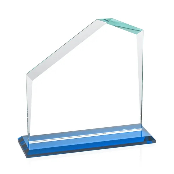 Our extraordinary beveled Starfire Fairmont award is combined with sky blue... from ASI 84592 St Regis Group / St Regis