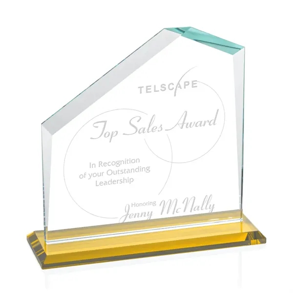 Our extraordinary beveled Starfire Fairmont award is combined with amber optical... from ASI 84592 St Regis Group / St Regis