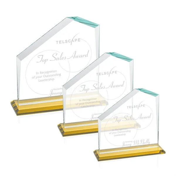 Our extraordinary beveled Starfire Fairmont award is combined with amber optical... from ASI 84592 St Regis Group / St Regis
