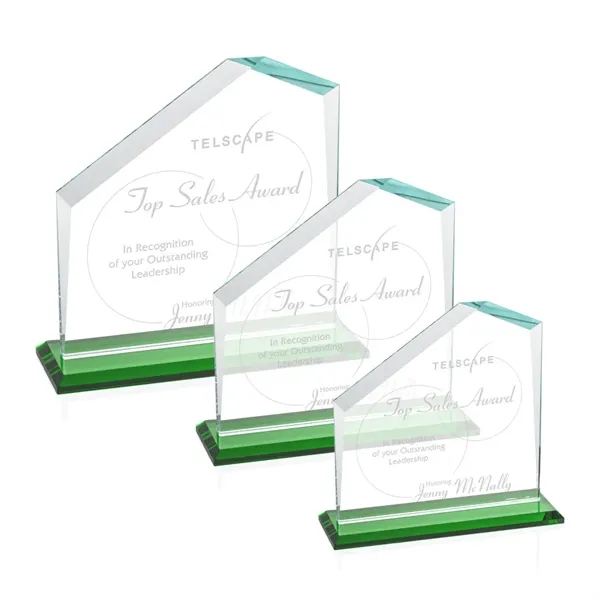 Our extraordinary beveled Starfire Fairmont award is combined with emerald optical... from ASI 84592 St Regis Group / St Regis