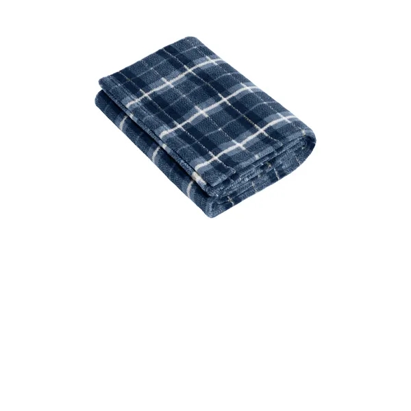 Port Authority Small Ultra Plush Blanket... from ASI 84863 SanMar