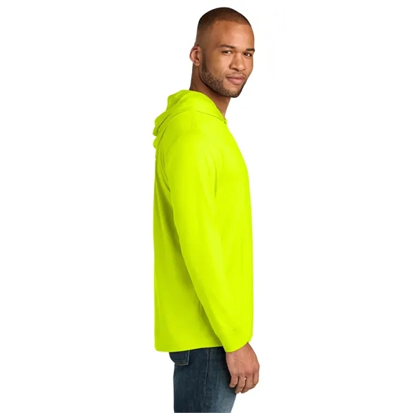 CornerStone Workwear Pro Long Sleeve Hooded Tee... from ASI 84863 SanMar