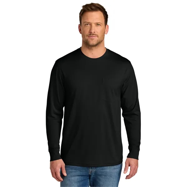 CornerStone Workwear Pro Long Sleeve Pocket Tee... from ASI 84863 SanMar