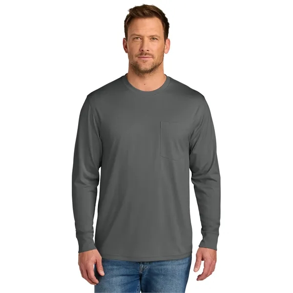 CornerStone Workwear Pro Long Sleeve Pocket Tee... from ASI 84863 SanMar