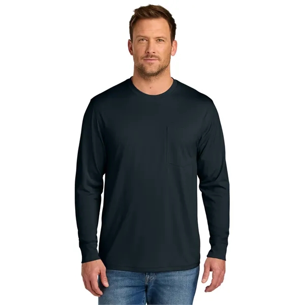 CornerStone Workwear Pro Long Sleeve Pocket Tee... from ASI 84863 SanMar