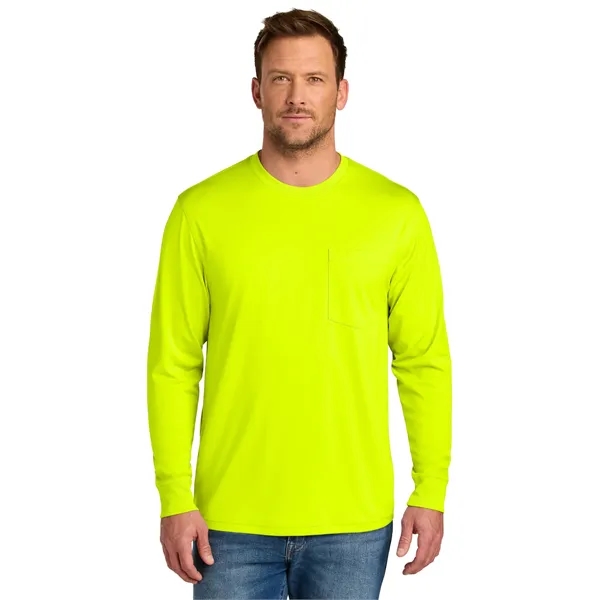 CornerStone Workwear Pro Long Sleeve Pocket Tee... from ASI 84863 SanMar