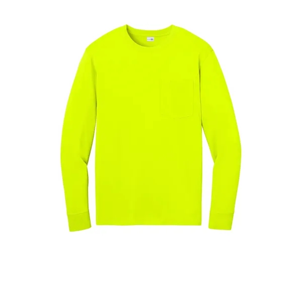 CornerStone Workwear Pro Long Sleeve Pocket Tee... from ASI 84863 SanMar
