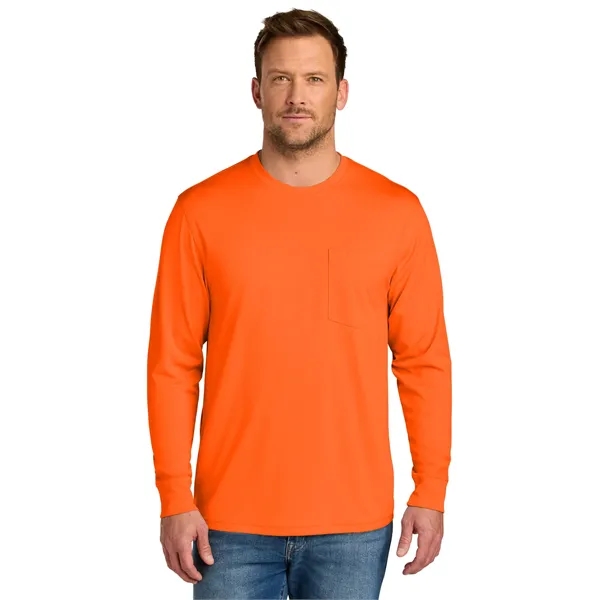 CornerStone Workwear Pro Long Sleeve Pocket Tee... from ASI 84863 SanMar