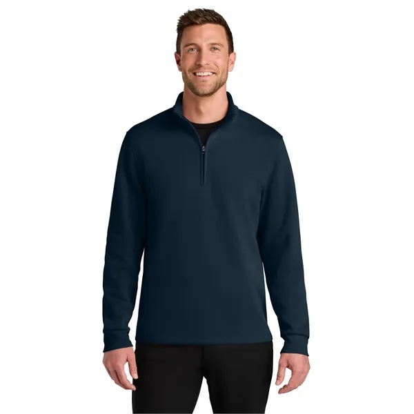 Port Authority Wearever Signature Double Pique 1/4-Zip... from ASI 84863 SanMar