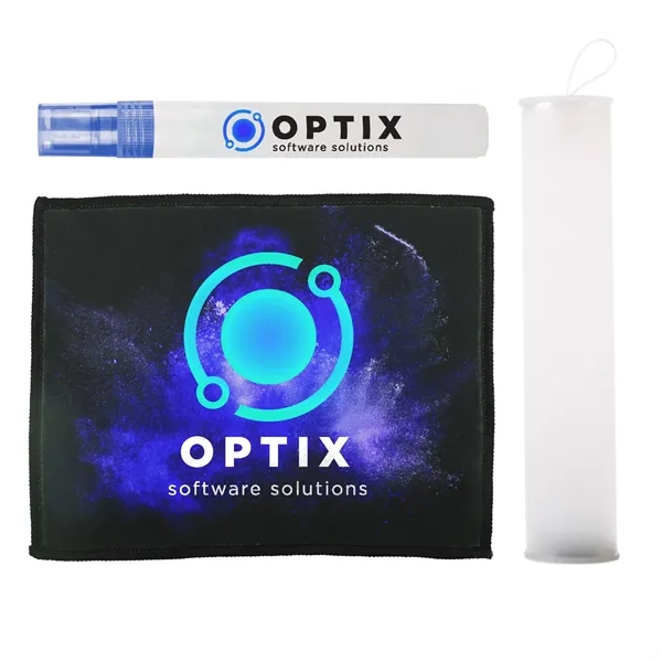 High-end microfiber cleaner cloth and lens cleaner spray gift set.... from ASI 61966 HPG / HandStands