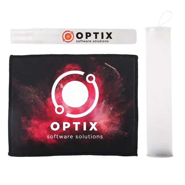 High-end microfiber cleaner cloth and lens cleaner spray gift set.... from ASI 61966 HPG / HandStands