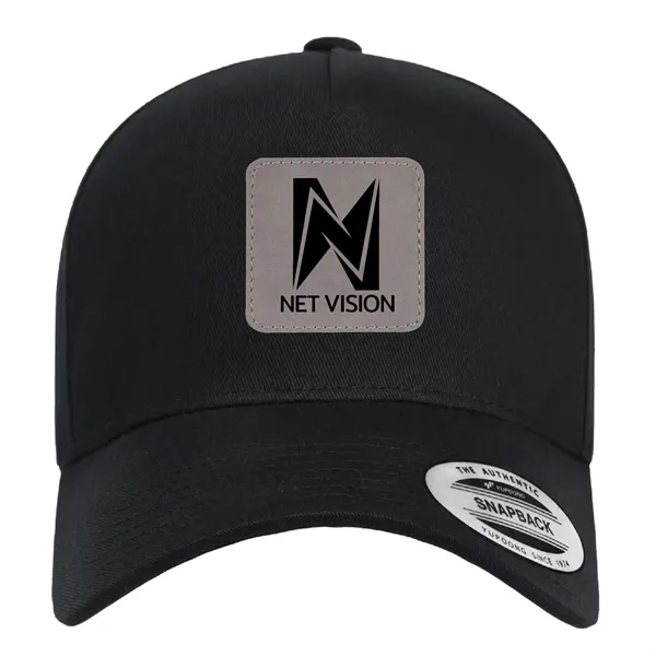 Yupoong 5079 YP Classic Cotton Blend Retro Trucker Hat with leatherette... from ASI 74601 Calico