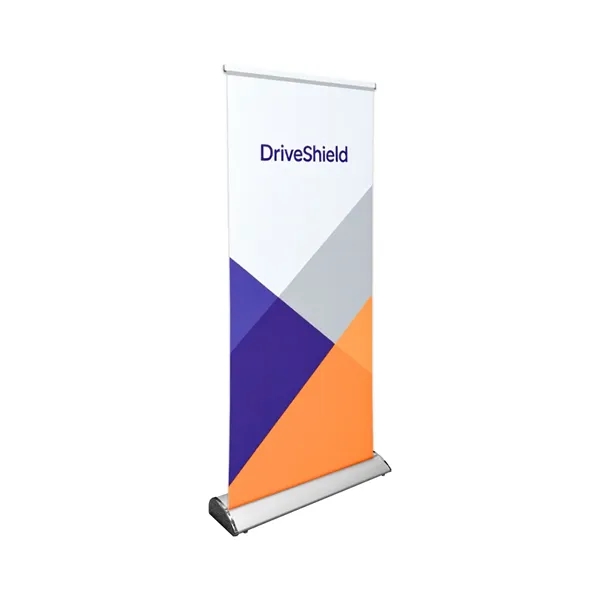 33"W x 79"H Full Color Retractable Banner Kit - Graphic, Premium... from ASI 94105 Visual Textile Resource