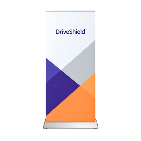 33"W x 79"H Full Color Retractable Banner Kit - Graphic, Premium... from ASI 94105 Visual Textile Resource