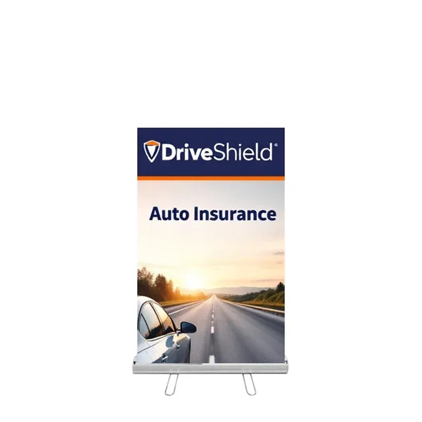 33"W x 48"H Full Color Retractable Display Kit - Graphic, Premium... from ASI 94105 Visual Textile Resource