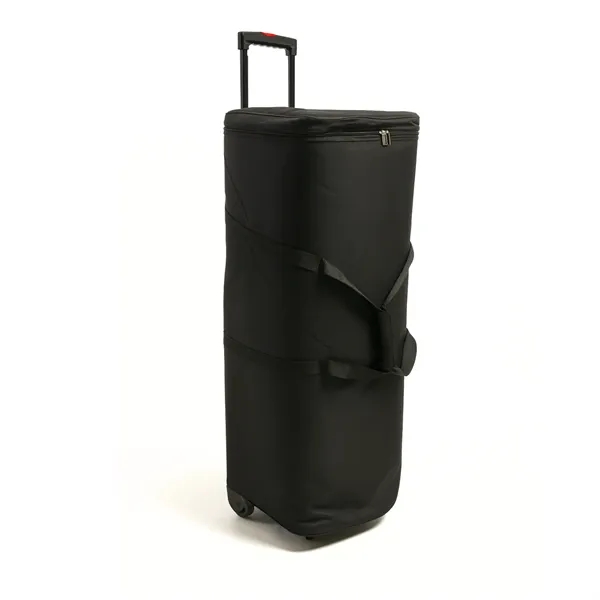 Seamless pop-up display with tool-free setup and a reusable fabric graphic... from ASI 94105 Visual Textile Resource