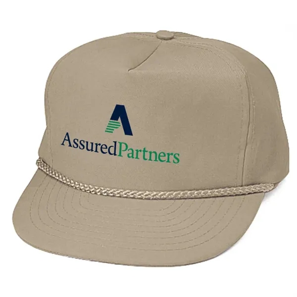 Cotton Cap with Rope Accent... from ASI 31517 Admart Products