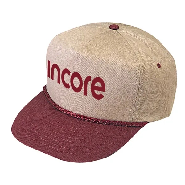Cotton Cap with Rope Accent... from ASI 31517 Admart Products