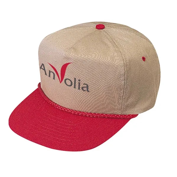 Cotton Cap with Rope Accent... from ASI 31517 Admart Products