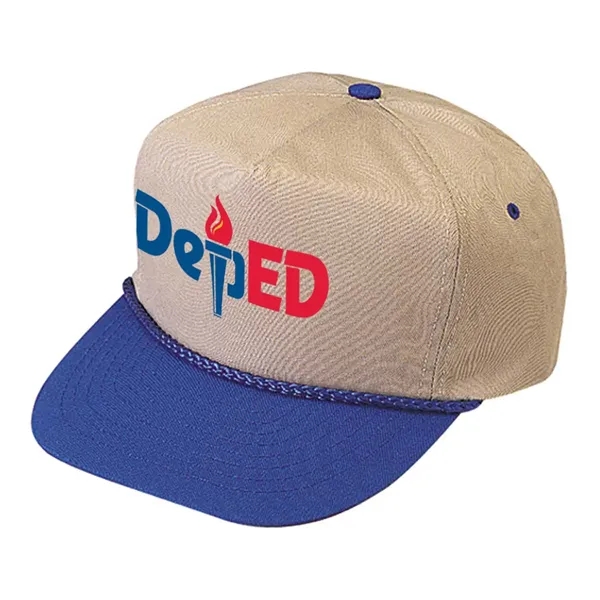 Cotton Cap with Rope Accent... from ASI 31517 Admart Products