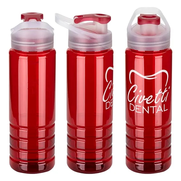 26 oz RPET Sports Bottle with Flip-Top Spout... from ASI 36730 Ariel Premium Supply Inc