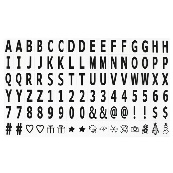 6" x 4" Mini Cinema Marquee USB LED Lightbox; Blank and... from ASI 34194 ALightPromos