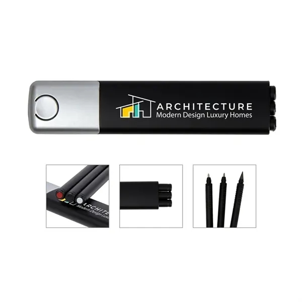 Verta 3-in-1 Pen / Pencil Set... from ASI 67866 Logomark/Valumark