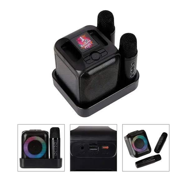 Jett 6W Karaoke Speaker Set... from ASI 67866 Logomark/Valumark