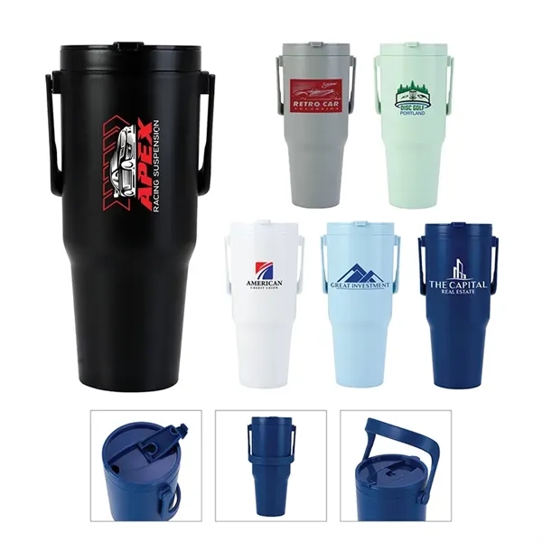 Noah 32 oz. Double Wall Insulated PP Tumbler... from ASI 67866 Logomark/Valumark
