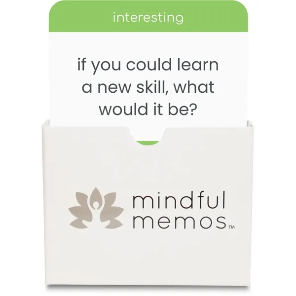 Mindful Memos - Ice Breakers.... from ASI 54100 Fields Manufacturing Inc / Better Life Line