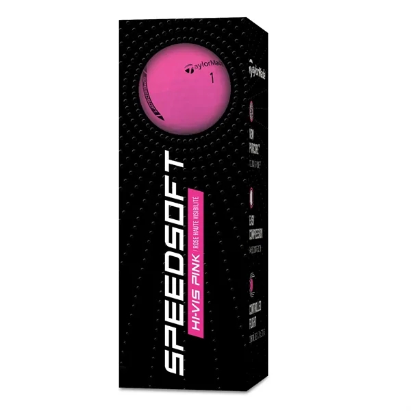 TaylorMade SpeedSoft pink golf balls, box contains 12 pink balls.... from ASI 38120 Ball Pro / Diversified Quality Kitchenware