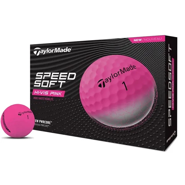 TaylorMade SpeedSoft pink golf balls, box contains 12 pink balls.... from ASI 38120 Ball Pro / Diversified Quality Kitchenware
