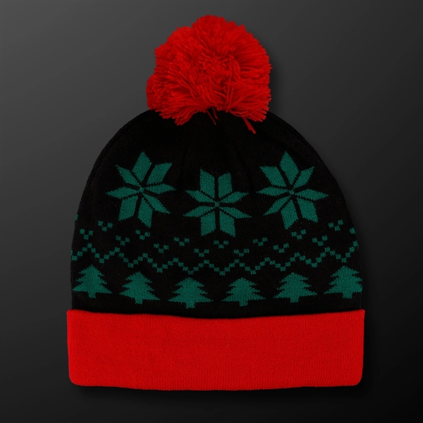 Light Up Christmas Beanie Hat; Blank Pricing... from ASI 34194 ALightPromos