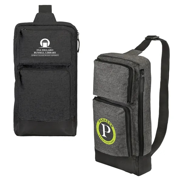 Stylish Cross Body Sling with 3 pockets... from ASI 46755 Cosmo Promos