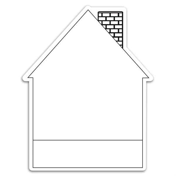 12 pt. laminated paper adhesive house-shaped memo board with wet erase... from ASI 68507 The Magnet Group / Magnet LLC™