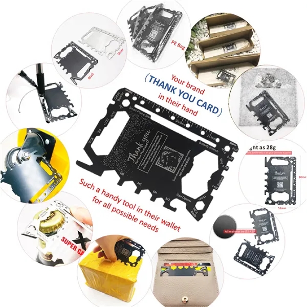 Multi Purpose Tool with full color sublimation print on both sides!... from ASI 76797 Pelican Graphics / Pelican Lures