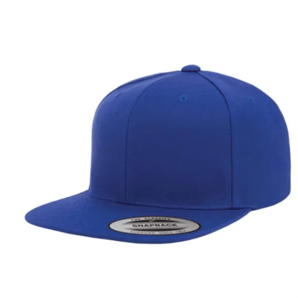 Yupoong 6089M YP Classics Premium Flat Bill Snapback Hat with embroidery... from ASI 74601 Calico