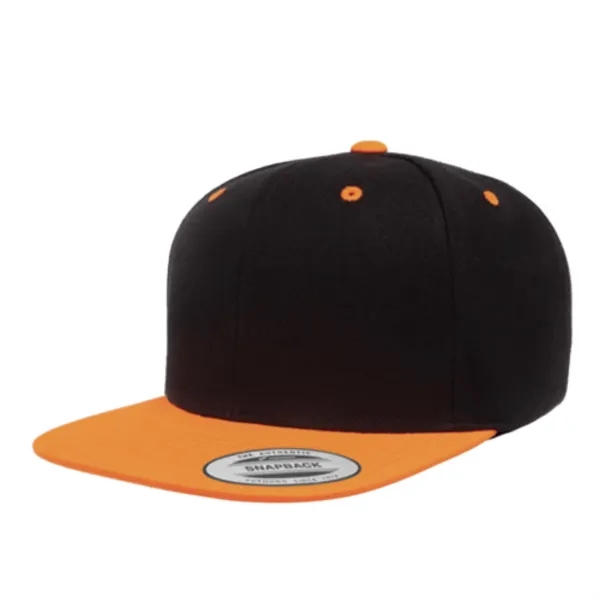 Yupoong 6089M YP Classics Premium Flat Bill Snapback Hat with embroidery... from ASI 74601 Calico