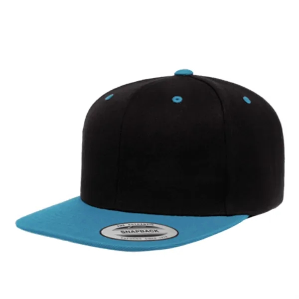 Yupoong 6089M YP Classics Premium Flat Bill Snapback Hat with embroidery... from ASI 74601 Calico