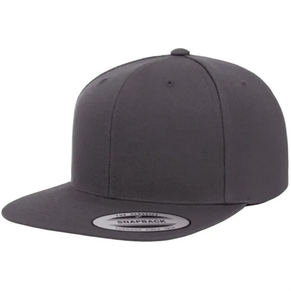 Yupoong 6089M YP Classics Premium Flat Bill Snapback Hat with embroidery... from ASI 74601 Calico