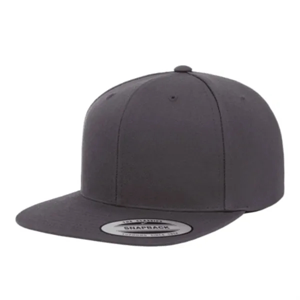 Yupoong 6089M YP Classics Premium Flat Bill Snapback Hat with embroidery... from ASI 74601 Calico