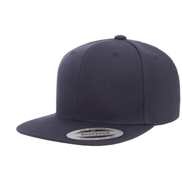 Yupoong 6089M YP Classics Premium Flat Bill Snapback Hat with embroidery... from ASI 74601 Calico